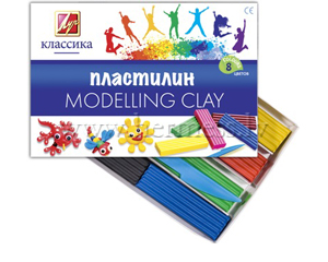 Plastilns, Lu "Klassika", 8 krsu.